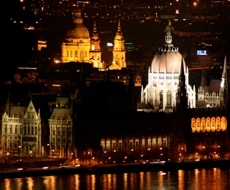 Budapest - esti fények